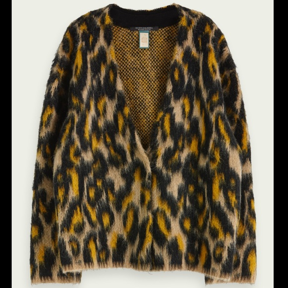 Animal Print Cardigan - Picture 4 of 5